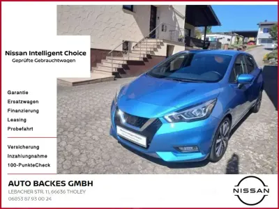 Usata Nissan Micra 360º 90 CV (66 kW) 2019 Blu Utilitaria