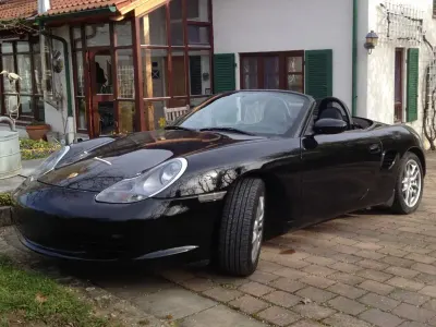Gebraucht Porsche Boxster 228 PS (167 kW) 2004 Schwarz Cabrio