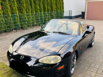 Brugt Mazda MX5 110 HK (80 kW) 2001 Sort Cabriolet