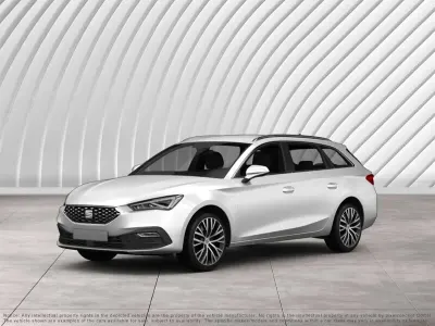 Gebraucht Seat Leon FR 150 PS (110 kW) 2023 "nevada" weiss Kombi