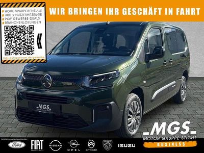 Neu Citroën Berlingo 131 PS (96 kW) 2026 Sirkkagrün Van / Kleinbus