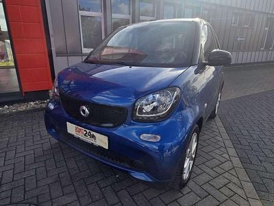 Gebraucht Smart ForTwo Cabrio Passion 71 PS (52 kW) 2016 Tridion szelle in black Cabrio