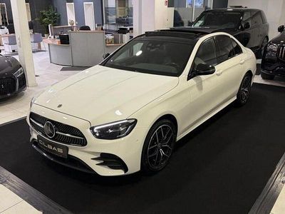 Gebraucht Mercedes E300 AMG line 194 PS (142 kW) 2020 Polarweiss  unilack Limousine