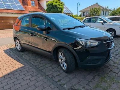 Gebraucht Opel Crossland X 110 PS (80 kW) 2017 Schwarz SUV