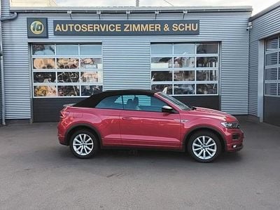 Gebraucht VW T-Roc Cabriolet R-line 150 PS (110 kW) 2022 Rot Cabrio