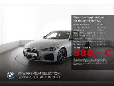 Gebraucht BMW 420 M Sport 188 PS (138 kW) 2025 Grau Coupé