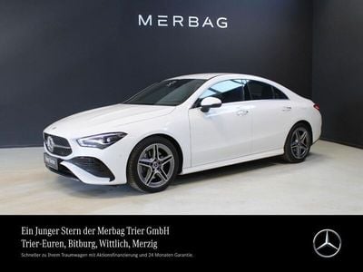 Gebraucht Mercedes CLA200 Advanced 163 PS (119 kW) 2024 Unilack polarweiß Coupé