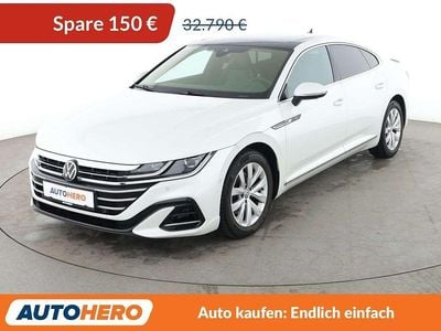 Oryxweiss Gebraucht 2021 VW Arteon R-line Limousine | 32.640 € (Fairer Preis)