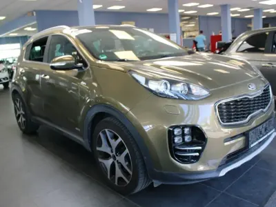 Gebraucht Kia Sportage GT-Line 177 PS (130 kW) 2018 Gold SUV