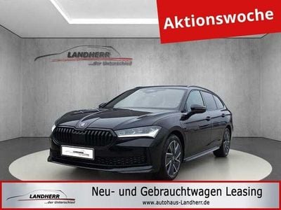 Gebraucht Skoda Superb SportLine 204 PS (150 kW) 2025 Ebony schwarz metallic Kombi