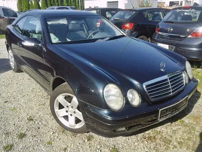 Gebraucht Mercedes CLK200 Elegance 136 PS (100 kW) 2000 Schwarz Coupé