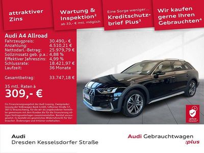 Brillantschwarz Gebraucht 2022 Audi A4 Allroad Ambiente Kombi | 30.490 € (Fairer Preis)