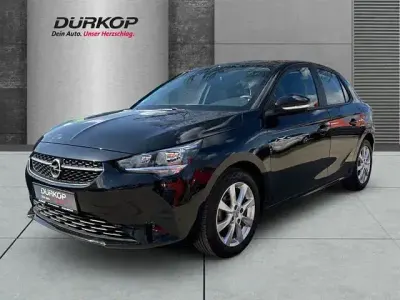 Gebraucht Opel Corsa Edition 75 PS (55 kW) 2022 Diamant schwarz/karbon schwarz Kleinwagen