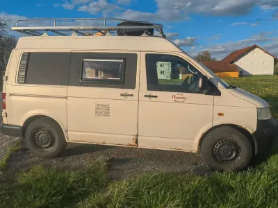 Używany VW Transporter 104 KM (76 kW) 2004 Beżowy Van