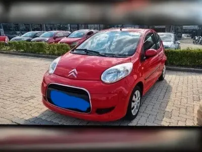 Brugt Citroën C1 Style 68 HK (50 kW) 2009 Rød Hatchback