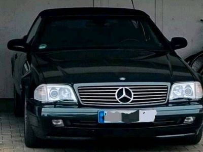 gebraucht Mercedes 320 SL R129 V6EDITION 09/2000 schwarz met. TÜV NEU