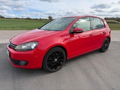 Gebraucht VW Golf VI Highline 160 PS (117 kW) 2010 Rot Kleinwagen