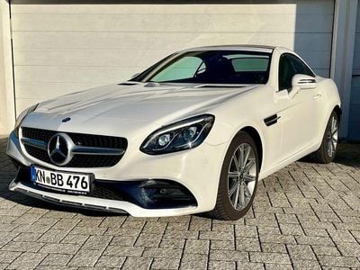 Occasion Mercedes SLC180 AMG line 156 PK (114 kW) 2016 Wit Cabriolet