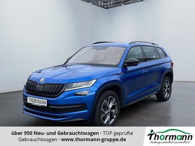 Gebraucht Skoda Kodiaq SportLine 200 PS (147 kW) 2021 Raceblau SUV