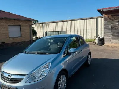 Brugt Opel Corsa 80 HK (58 kW) 2008 Blå Hatchback