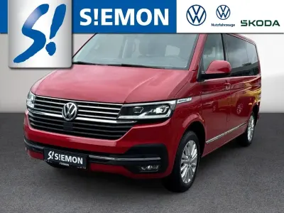 Gebraucht VW Multivan Comfortline 150 PS (110 kW) 2022 Rot Van / Kleinbus