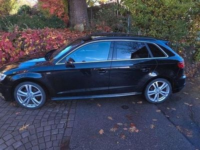Second-hand Audi A3 S-Line 150 CP (110 kW) 2016 Negru Berlinǎ