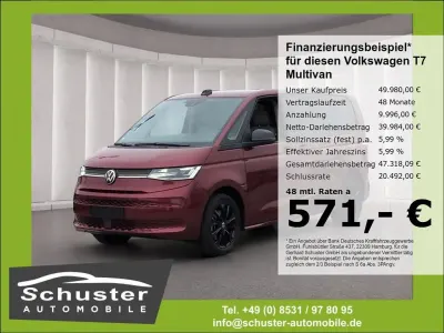 Second-hand VW T7 204 CP (150 kW) 2025 Roșu Van