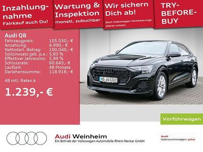 Gebraucht Audi Q8 Sport 489 PS (359 kW) 2024 Mythosschwarz metallic SUV