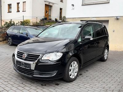 Gebraucht VW Touran United 105 PS (77 kW) 2008 Schwarz Van / Kleinbus