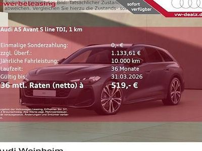 Neu Audi A5 Ambiente 204 PS (150 kW) 2026 Grau Kombi