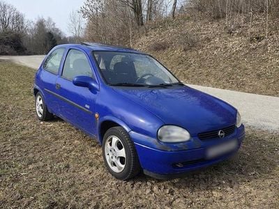 Gebraucht Opel Corsa 54 PS (39 kW) 2000 Blau Kleinwagen