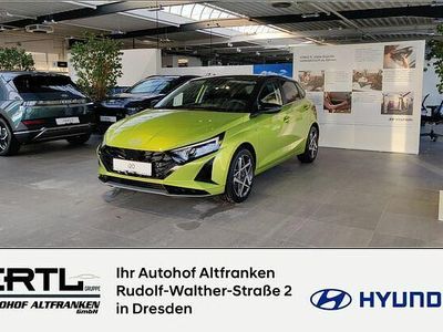 Gebraucht Hyundai i20 Prime 120 PS (88 kW) 2024 Lucid lime metallic / phantom Kleinwagen