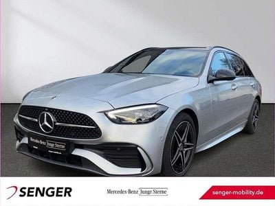 Gebraucht Mercedes C220 AMG 200 PS (147 kW) 2022 Silber Limousine