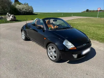 Second-hand Ford StreetKa 95 CP (69 kW) 2004 Negru Cabrio