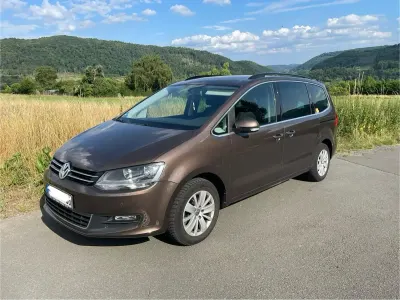 Gebraucht VW Sharan 150 PS (110 kW) 2013 Braun Van / Kleinbus