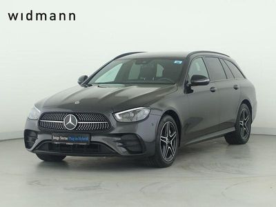 Gebraucht Mercedes E300 AMG line 194 PS (142 kW) 2022 Metalliclack graphitgrau Kombi
