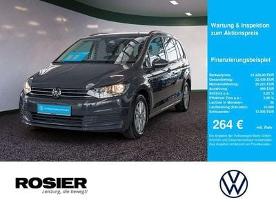 Gebraucht VW Touran Comfortline 122 PS (89 kW) 2022 Grau / uranograu Van / Kleinbus
