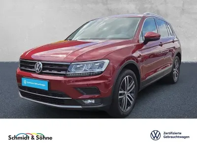 Gebraucht VW Tiguan Highline 230 PS (169 kW) 2019 Rot metallic SUV