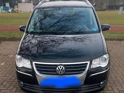 Gebraucht VW Touran R-line 170 PS (125 kW) 2008 Schwarz Van / Kleinbus