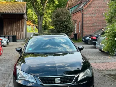 Gebraucht Seat Leon ST 116 PS (85 kW) 2018 Schwarz Kombi