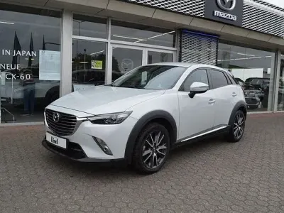 Gebraucht Mazda CX-3 Sports-Line 120 PS (88 kW) 2017 Weiß SUV