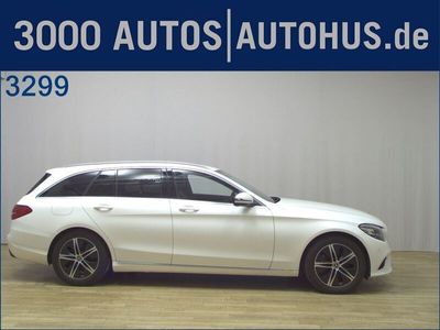 gebraucht Mercedes C220 T d Avantgarde AHK Navi LED Distronic+