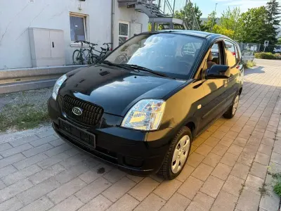 Gebraucht Kia Picanto LX 61 PS (44 kW) 2007 Schwarz Kleinwagen