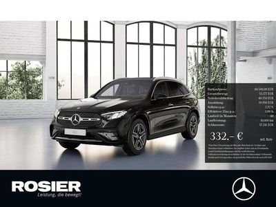 Gebraucht Mercedes GLC220 AMG line 197 PS (144 kW) 2026 Obsidianschwarz Limousine