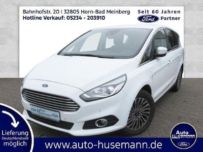 Weiß Gebraucht 2019 Ford S-MAX Titanium Van / Kleinbus | 21.950 € (Fairer Preis)