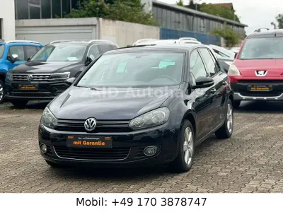 Gebraucht VW Golf VI Style 86 PS (63 kW) 2011 Blau Kleinwagen