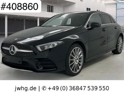 Schwarz Gebraucht 2022 Mercedes A250 AMG line Limousine | 25.450 € (Superpreis)