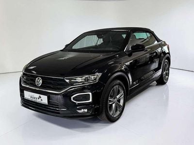 Gebraucht VW T-Roc Cabriolet R-line 150 PS (110 kW) 2020 Deep black perleffekt Cabrio