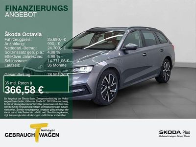 Gebraucht Skoda Octavia Clever 204 PS (150 kW) 2022 Grau Kombi