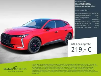 Gebraucht DS Automobiles DS4 Performance Line Plus 131 PS (96 kW) 2022 Lackierung peperoncino red/typ aussenverkleidung metalliclackierung Limousine